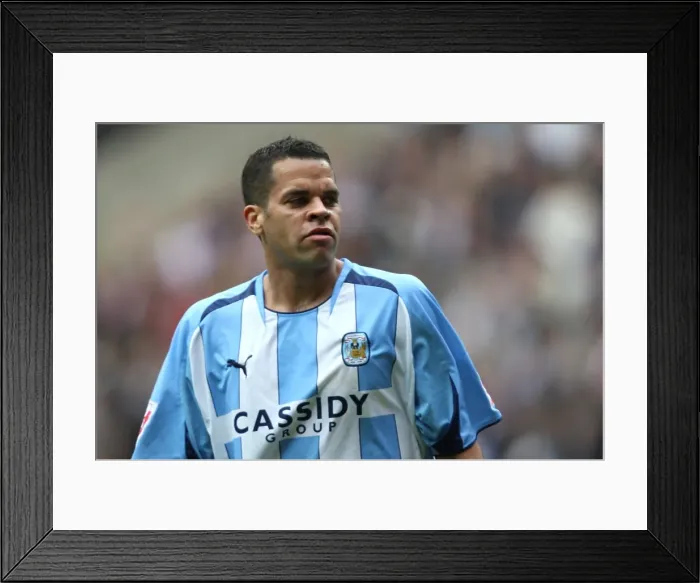 Framed Print : Marcus Hall of Coventry City FC in FA Cup Sixth Round Action Against Chelsea at Ricoh Arena (7th March 2009) Framed Print : Marcus Hall of Coventry City FC in FA Cup Sixth Round Action Against Chelsea at Ricoh Arena (7th March 2009)