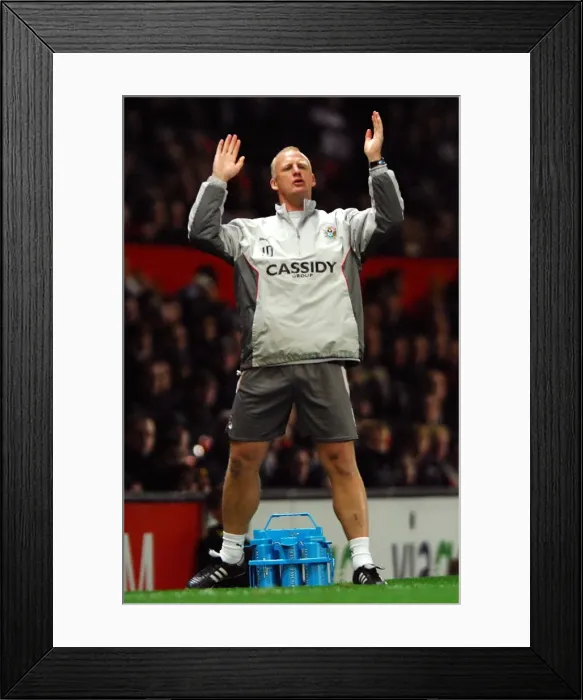 Framed Print : Coventry City at Old Trafford: Iain Dowie Leads the Charge Against Manchester United in Carling Cup Third Round (September 2007) Framed Print : Coventry City at Old Trafford: Iain Dowie Leads the Charge Against Manchester United in Carling Cup Third Round (September 2007)