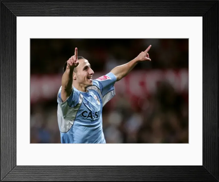 Framed Print : Michael Mifsud's Double: Coventry City's Historic Upset over Manchester United in Carling Cup (September 26, 2007) Framed Print : Michael Mifsud's Double: Coventry City's Historic Upset over Manchester United in Carling Cup (September 26, 2007)
