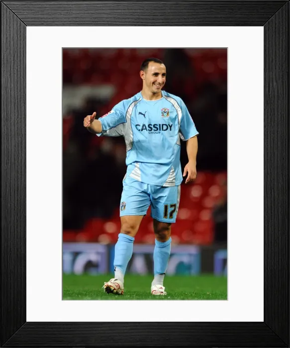 Framed Print : Michael Mifsud's Euphoric Moment: Coventry City's Historic Upset Over Manchester United in Carling Cup (September 2007) Framed Print : Michael Mifsud's Euphoric Moment: Coventry City's Historic Upset Over Manchester United in Carling Cup (September 2007)