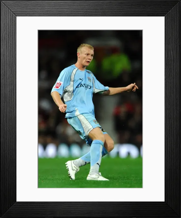 Framed Print : Robbie Simpson vs Manchester United: Coventry City's Brave Stand at Old Trafford - Carling Cup Third Round (September 26, 2007) Framed Print : Robbie Simpson vs Manchester United: Coventry City's Brave Stand at Old Trafford - Carling Cup Third Round (September 26, 2007)