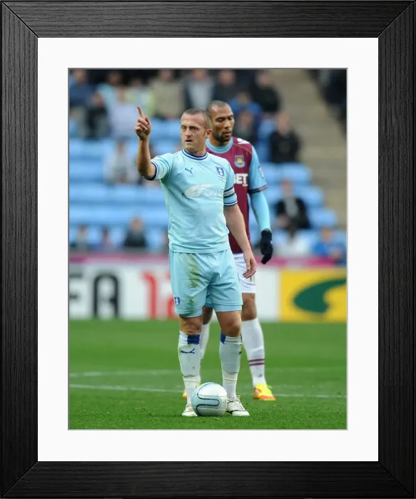 Framed Print : Championship Showdown: Coventry City vs. West Ham United at Ricoh Arena (Sammy Clingan) Framed Print : Championship Showdown: Coventry City vs. West Ham United at Ricoh Arena (Sammy Clingan)
