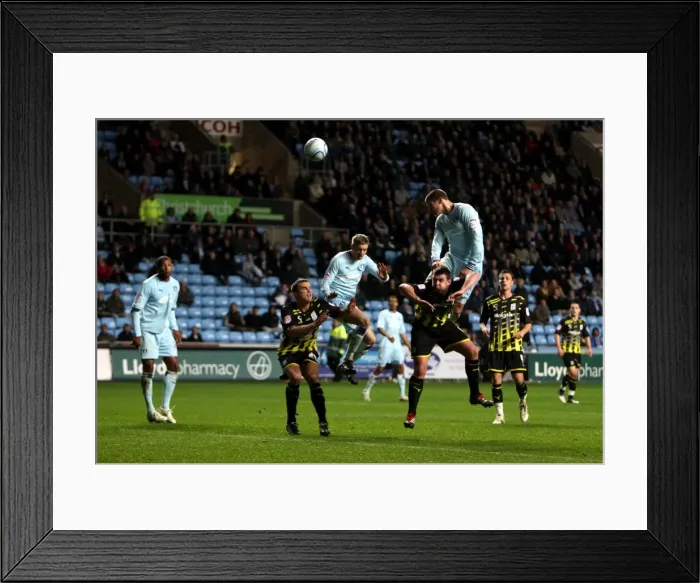 Framed Print : Lukas Jutkiewicz's Equalizing Goal: Coventry City vs. Cardiff City (November 22, 2011, Ricoh Arena) Framed Print : Lukas Jutkiewicz's Equalizing Goal: Coventry City vs. Cardiff City (November 22, 2011, Ricoh Arena)