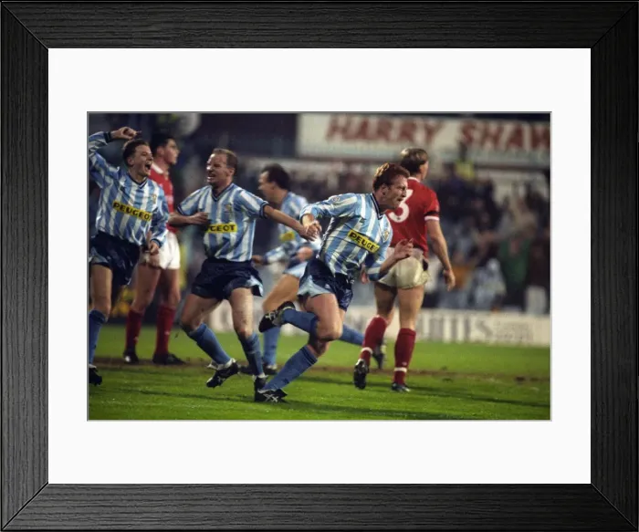 Framed Print : Steve Livingstone's Epic Goal: Coventry City Wins in the Rumbelows League Cup (vs Nottingham Forest, 1990) Framed Print : Steve Livingstone's Epic Goal: Coventry City Wins in the Rumbelows League Cup (vs Nottingham Forest, 1990)
