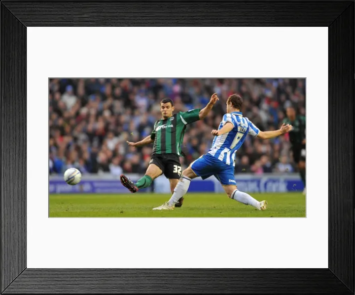 Framed Print : Championship Showdown: Harley vs. Thomas at Brighton's AMEX Stadium (Coventry City vs. Brighton and Hove Albion) Framed Print : Championship Showdown: Harley vs. Thomas at Brighton's AMEX Stadium (Coventry City vs. Brighton and Hove Albion)
