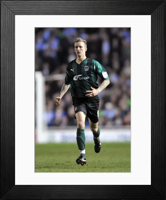 Framed Print : Carl Baker vs. Brighton and Hove Albion: A Npower Championship Showdown (November 26, 2011) Framed Print : Carl Baker vs. Brighton and Hove Albion: A Npower Championship Showdown (November 26, 2011)