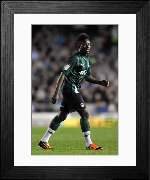 Framed Print : Gael Bigirimana vs Brighton and Hove Albion: Coventry City Football Club in Npower Championship Action (26-11-2011) Framed Print : Gael Bigirimana vs Brighton and Hove Albion: Coventry City Football Club in Npower Championship Action (26-11-2011)