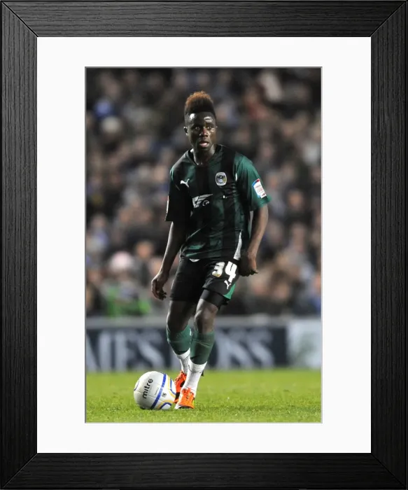 Framed Print : Npower Championship Showdown: Gael Bigirimana vs. Brighton and Hove Albion (Nov 2011) Framed Print : Npower Championship Showdown: Gael Bigirimana vs. Brighton and Hove Albion (Nov 2011)