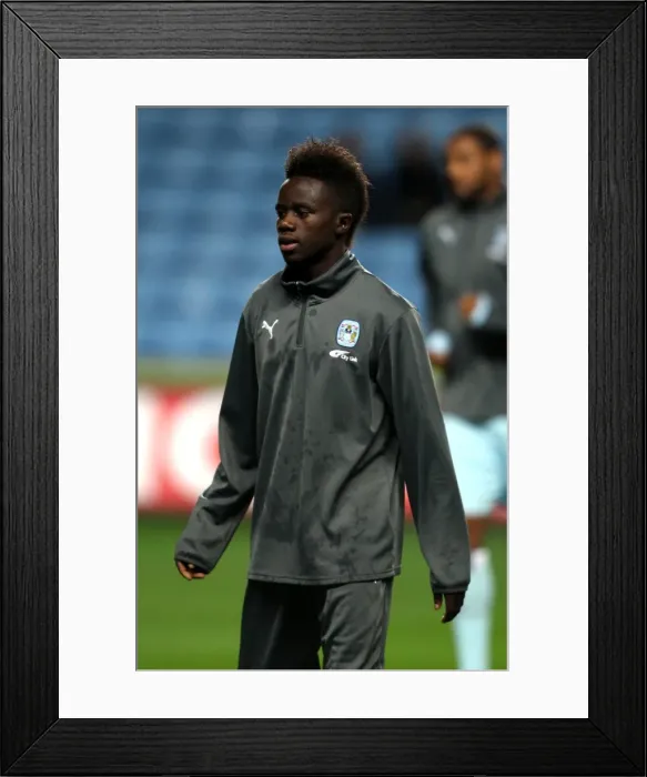 Framed Print : Gael Bigirimana in Focus: Pre-Match Warm-up, Coventry City vs Cardiff City (Nov 22, 2011, Ricoh Arena) Framed Print : Gael Bigirimana in Focus: Pre-Match Warm-up, Coventry City vs Cardiff City (Nov 22, 2011, Ricoh Arena)