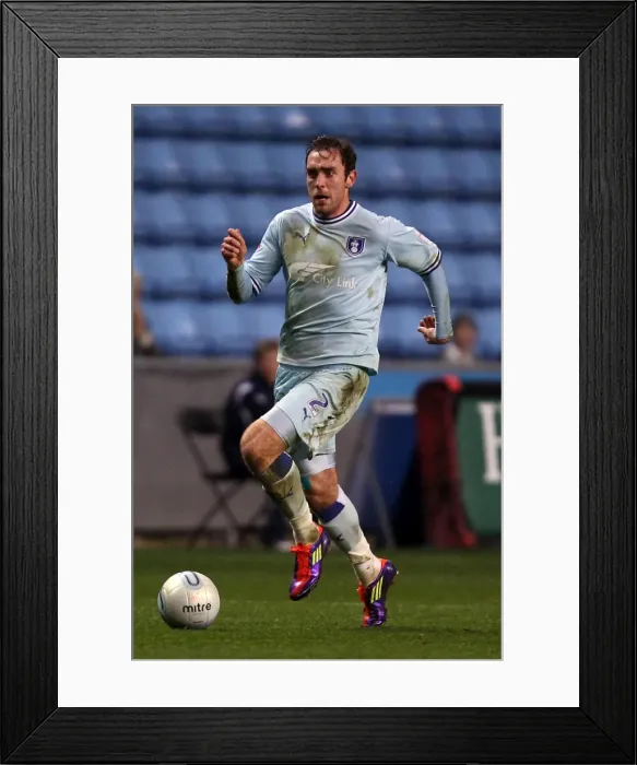 Framed Print : Richard Keogh in Action: Coventry City vs Cardiff City, Npower Championship (22-11-2011) - Ricoh Arena Framed Print : Richard Keogh in Action: Coventry City vs Cardiff City, Npower Championship (22-11-2011) - Ricoh Arena
