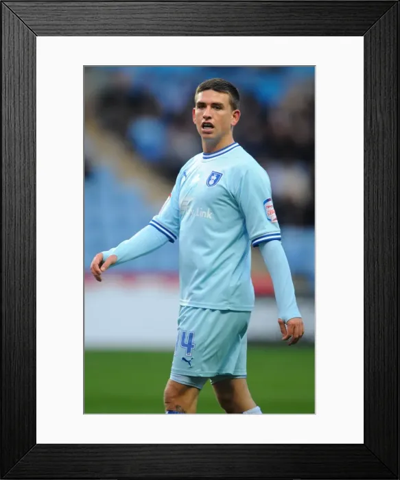 Framed Print : Cody McDonald Scores: Coventry City vs Hull City, Npower Championship (10-12-2011) - Ricoh Arena