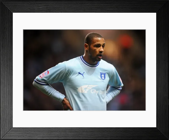Framed Print : Clive Platt Scores the Game-Winning Goal for Coventry City Against Hull City at Ricoh Arena (10-12-2011) Framed Print : Clive Platt Scores the Game-Winning Goal for Coventry City Against Hull City at Ricoh Arena (10-12-2011)