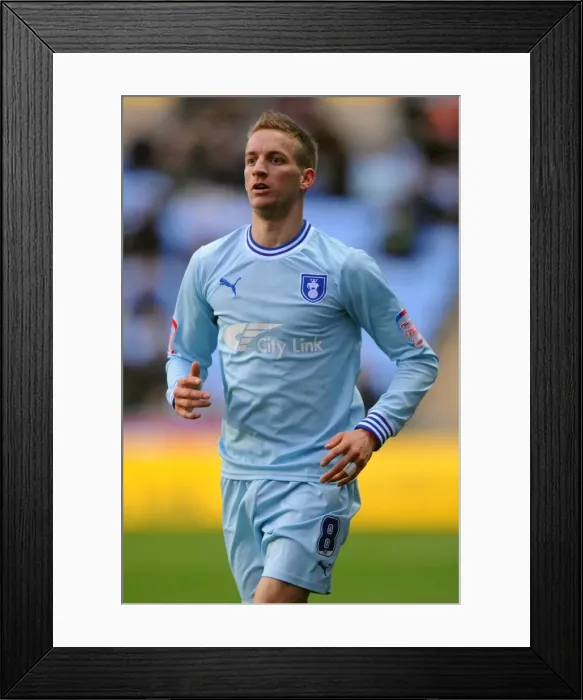 Framed Print : Carl Baker in Action for Coventry City vs Hull City, Npower Championship (10-12-2011) - Ricoh Arena Framed Print : Carl Baker in Action for Coventry City vs Hull City, Npower Championship (10-12-2011) - Ricoh Arena