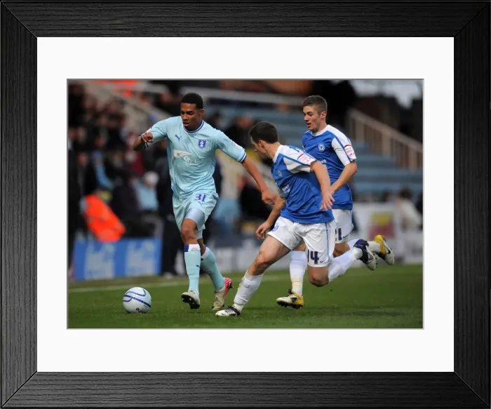 Framed Print : npower Football League Championship - Peterborough United v Coventry City - London Road Framed Print : npower Football League Championship - Peterborough United v Coventry City - London Road