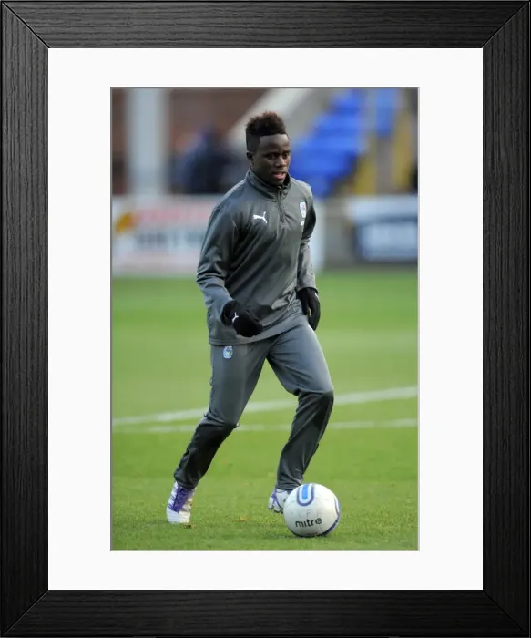 Framed Print : Coventry City vs. Peterborough United: Championship Battle - Gael Bigirimana in Action (December 2011) Framed Print : Coventry City vs. Peterborough United: Championship Battle - Gael Bigirimana in Action (December 2011)