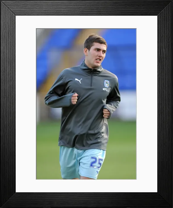 Framed Print : Gary Gardner in Action: Coventry City vs. Peterborough United, Npower Championship (December 17, 2011) Framed Print : Gary Gardner in Action: Coventry City vs. Peterborough United, Npower Championship (December 17, 2011)