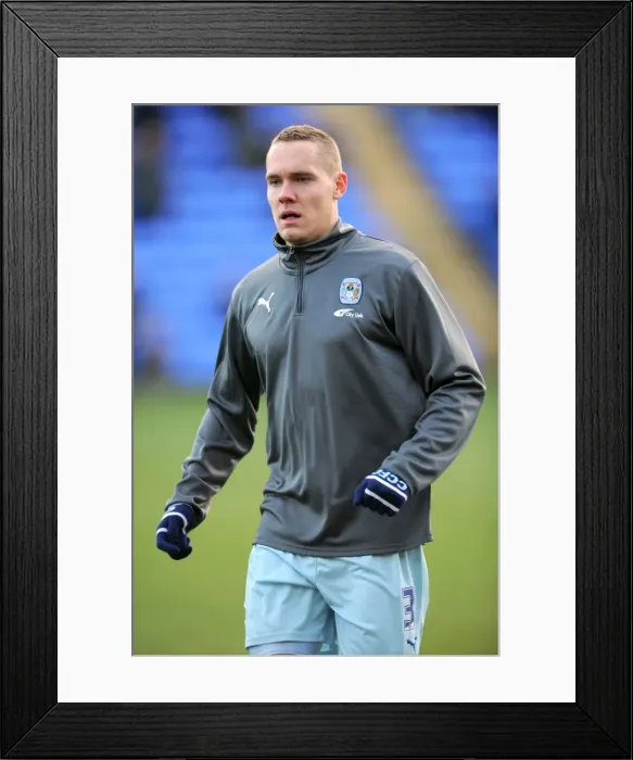 Framed Print : Chris Hussey in Action: Coventry City vs. Peterborough United (17-12-2011, London Road) Framed Print : Chris Hussey in Action: Coventry City vs. Peterborough United (17-12-2011, London Road)