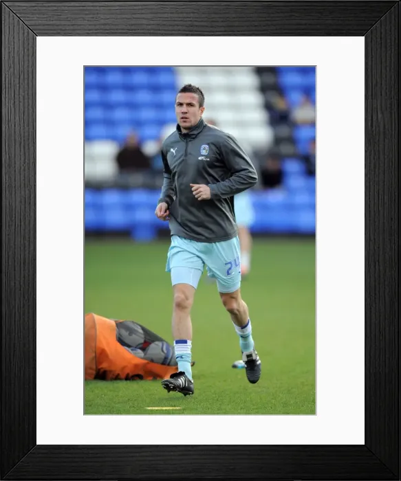 Framed Print : Richard Wood in Action for Coventry City vs. Peterborough United (17-12-2011, London Road) Framed Print : Richard Wood in Action for Coventry City vs. Peterborough United (17-12-2011, London Road)