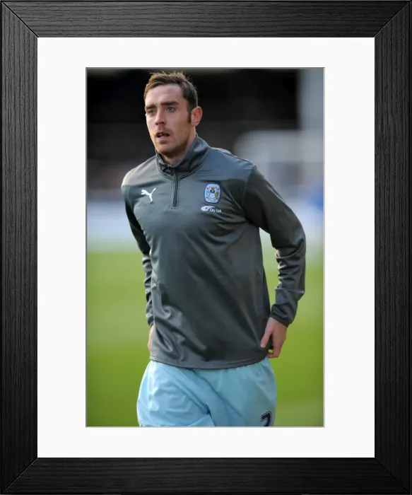 Framed Print : Richard Keogh Rallies Coventry City in Npower Championship Clash Against Peterborough United (December 2011) Framed Print : Richard Keogh Rallies Coventry City in Npower Championship Clash Against Peterborough United (December 2011)