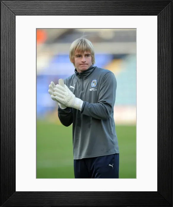 Framed Print : Lee Burge in Action: Coventry City vs Peterborough United (Npower Championship, 17-12-2011) Framed Print : Lee Burge in Action: Coventry City vs Peterborough United (Npower Championship, 17-12-2011)