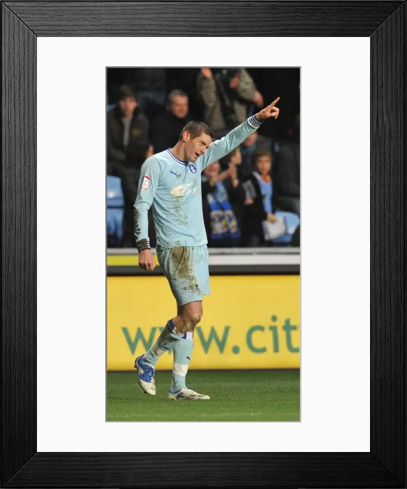 Framed Print : Lucas Jutkiewicz's Brace: Coventry City's Second Goal vs. Brighton & Hove Albion (Npower Championship 2011) Framed Print : Lucas Jutkiewicz's Brace: Coventry City's Second Goal vs. Brighton & Hove Albion (Npower Championship 2011)