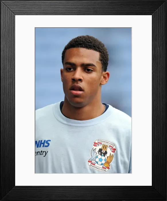 Framed Print : Cyrus Christie vs Brighton & Hove Albion: Npower Championship Showdown at Ricoh Arena (December 31, 2011) Framed Print : Cyrus Christie vs Brighton & Hove Albion: Npower Championship Showdown at Ricoh Arena (December 31, 2011)
