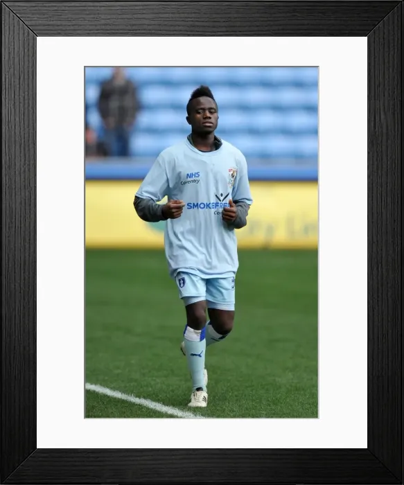 Framed Print : Gael Bigirimana in Action: Coventry City vs Brighton & Hove Albion (Npower Championship 2011) Framed Print : Gael Bigirimana in Action: Coventry City vs Brighton & Hove Albion (Npower Championship 2011)