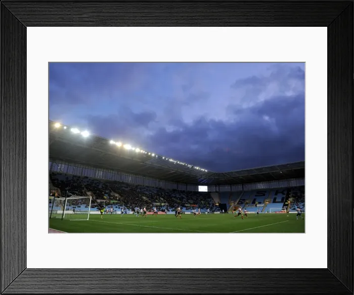 Framed Print : FA Cup Third Round: Coventry City vs. Southampton at Ricoh Arena - Action-Packed Clash Framed Print : FA Cup Third Round: Coventry City vs. Southampton at Ricoh Arena - Action-Packed Clash