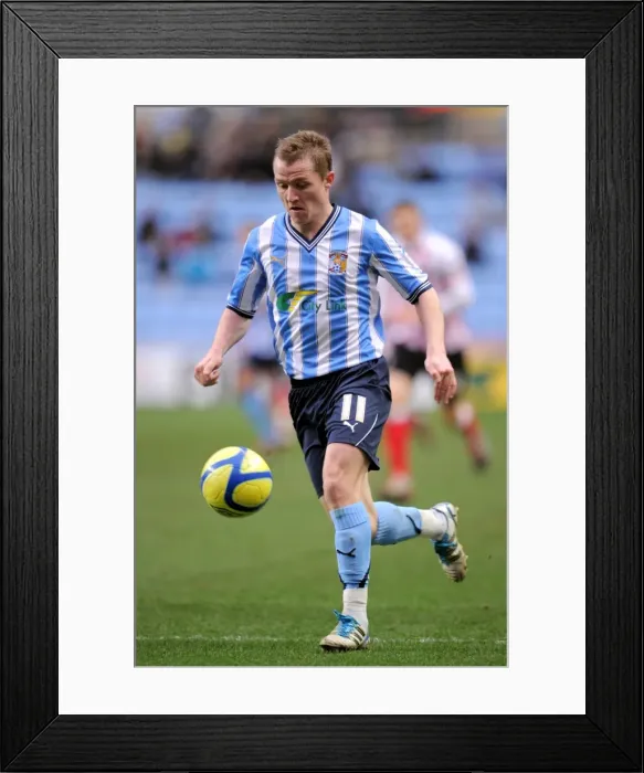 Framed Print : Gary McSheffrey's FA Cup Victory: Coventry City Overpowers Southampton (07-01-2012) Framed Print : Gary McSheffrey's FA Cup Victory: Coventry City Overpowers Southampton (07-01-2012)