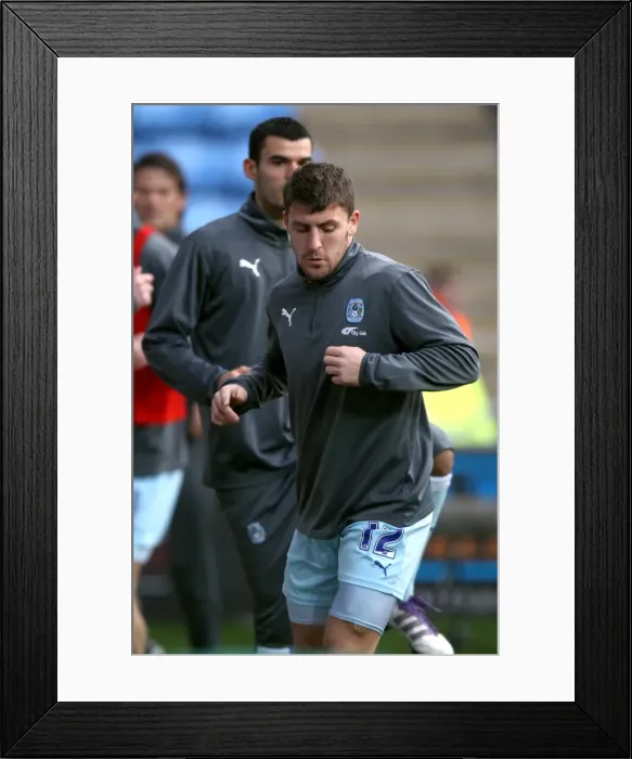 Framed Print : Gary Deegan vs. Middlesbrough: A Fierce Face-Off in the Championship (21-01-2012, Ricoh Arena) Framed Print : Gary Deegan vs. Middlesbrough: A Fierce Face-Off in the Championship (21-01-2012, Ricoh Arena)