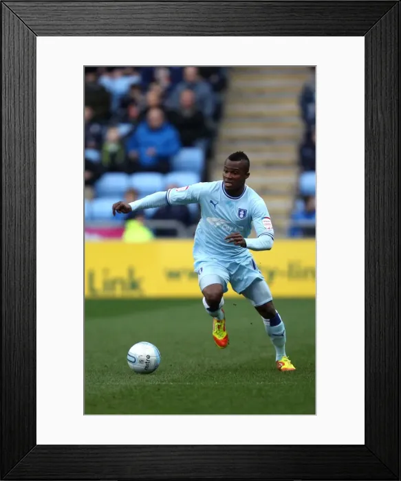 Framed Print : Alex Nimely's Dramatic Winning Goal: Coventry City vs Middlesbrough (Npower Championship, 21-01-2012) Framed Print : Alex Nimely's Dramatic Winning Goal: Coventry City vs Middlesbrough (Npower Championship, 21-01-2012)