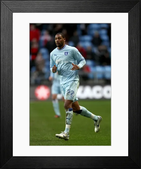 Framed Print : Clive Platt Scores: Coventry City vs Middlesbrough (Npower Championship, 21-01-2012)