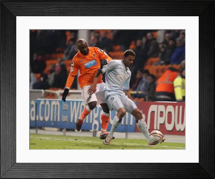 Framed Print : Lualua vs. Christie: A Championship Showdown at Bloomfield Road (January 31, 2012) - Blackpool vs. Coventry City Framed Print : Lualua vs. Christie: A Championship Showdown at Bloomfield Road (January 31, 2012) - Blackpool vs. Coventry City