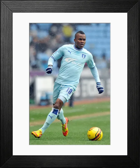 Framed Print : Alex Nimely Scores the Winning Goal: Coventry City vs Ipswich Town (Npower Championship, 04-02-2012) Framed Print : Alex Nimely Scores the Winning Goal: Coventry City vs Ipswich Town (Npower Championship, 04-02-2012)