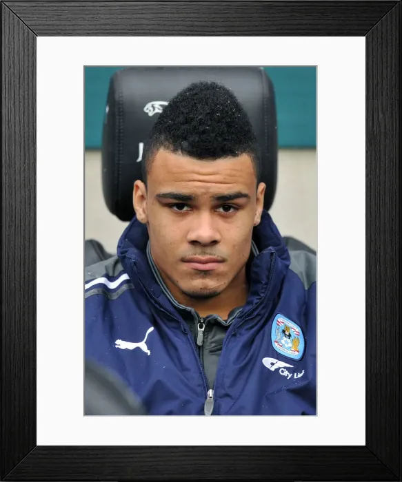 Framed Print : Jordan Willis in Action: Coventry City vs Ipswich Town, Npower Championship (04-02-2012), Ricoh Arena Framed Print : Jordan Willis in Action: Coventry City vs Ipswich Town, Npower Championship (04-02-2012), Ricoh Arena