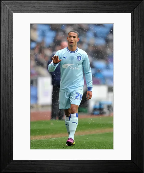 Framed Print : Jordan Clarke in Action: Coventry City vs Ipswich Town, Npower Championship (04-02-2012) Framed Print : Jordan Clarke in Action: Coventry City vs Ipswich Town, Npower Championship (04-02-2012)