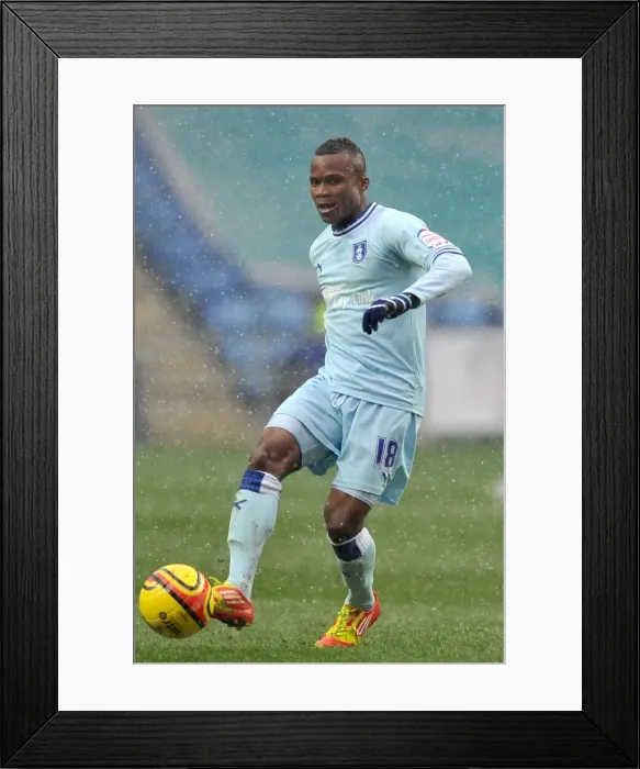Framed Print : Alex Nimely Scores: Coventry City vs Ipswich Town (Npower Championship, 04-02-2012, Ricoh Arena) Framed Print : Alex Nimely Scores: Coventry City vs Ipswich Town (Npower Championship, 04-02-2012, Ricoh Arena)