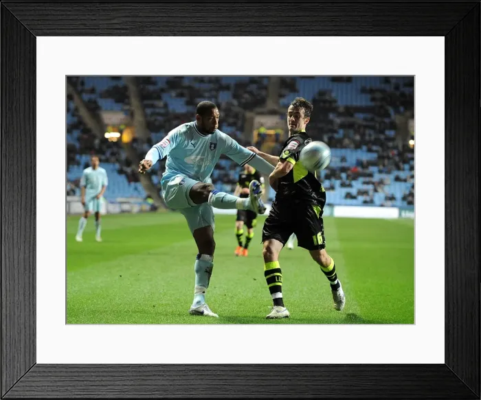 Framed Print : Battle for Supremacy: Coventry City vs. Leeds United - Clive Platt vs. Danny Pugh's Intense Rivalry (February 14, 2012, Ricoh Arena) Framed Print : Battle for Supremacy: Coventry City vs. Leeds United - Clive Platt vs. Danny Pugh's Intense Rivalry (February 14, 2012, Ricoh Arena)