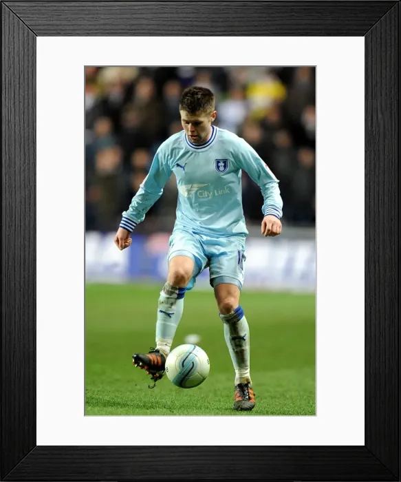 Framed Print : Oliver Norwood vs Leeds United: Coventry City Football Club's Midfielder Faces Off in Championship Clash at Ricoh Arena (14-02-2012) Framed Print : Oliver Norwood vs Leeds United: Coventry City Football Club's Midfielder Faces Off in Championship Clash at Ricoh Arena (14-02-2012)