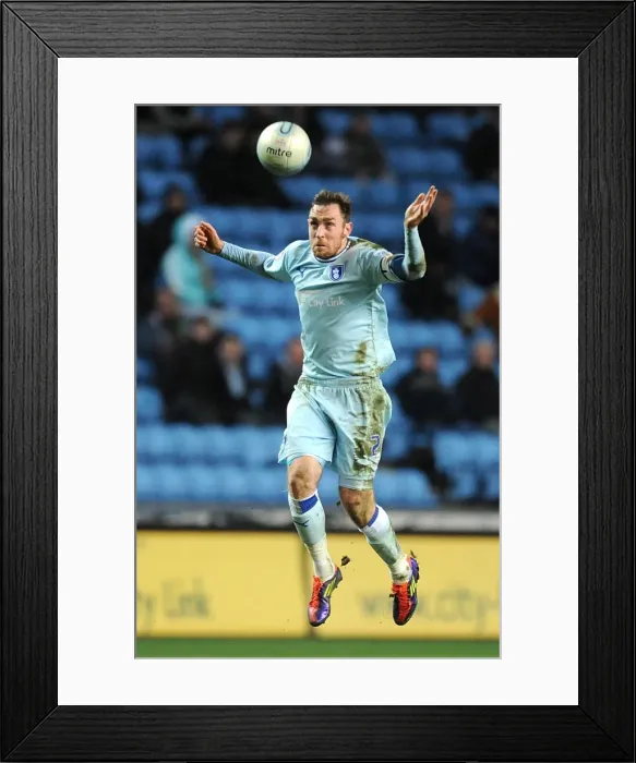 Framed Print : Richard Keogh in Action: Coventry City vs Leeds United, Npower Championship (14-02-2012) - Ricoh Arena Framed Print : Richard Keogh in Action: Coventry City vs Leeds United, Npower Championship (14-02-2012) - Ricoh Arena
