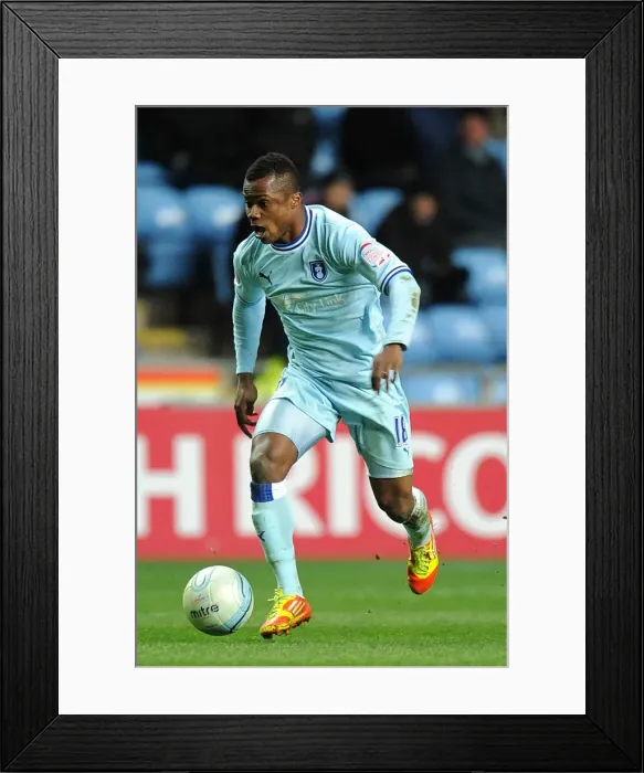 Framed Print : Alex Nimely's Game-Winning Goal: Coventry City Triumphs Over Leeds United (February 14, 2012, Npower Championship) Framed Print : Alex Nimely's Game-Winning Goal: Coventry City Triumphs Over Leeds United (February 14, 2012, Npower Championship)
