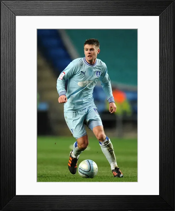 Framed Print : Oliver Norwood's Thrilling Showdown: Coventry City vs. Leeds United (2012) - Ricoh Arena Framed Print : Oliver Norwood's Thrilling Showdown: Coventry City vs. Leeds United (2012) - Ricoh Arena