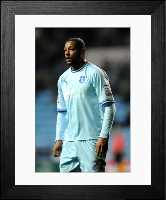 Framed Print : Clive Platt's Goal: Coventry City vs Leeds United (February 14, 2012, Npower Championship)