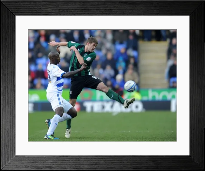 Framed Print : Coventry City FC: Championship Showdown - Roberts vs. Cranie Clash at Madejski Stadium (11-02-2012) Framed Print : Coventry City FC: Championship Showdown - Roberts vs. Cranie Clash at Madejski Stadium (11-02-2012)