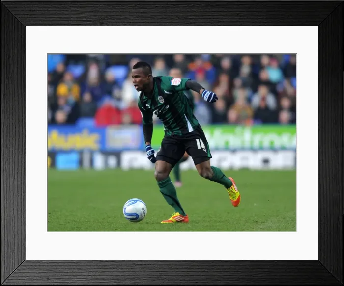 Framed Print : Game-Winning Glory: Alex Nimely's Strike at Madejski Stadium for Coventry City (February 11, 2012) Framed Print : Game-Winning Glory: Alex Nimely's Strike at Madejski Stadium for Coventry City (February 11, 2012)