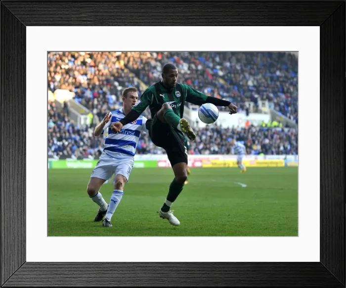 Framed Print : Clash at Madejski: Pearce vs. Platt - Coventry City vs. Reading Championship Showdown (February 11, 2012)
