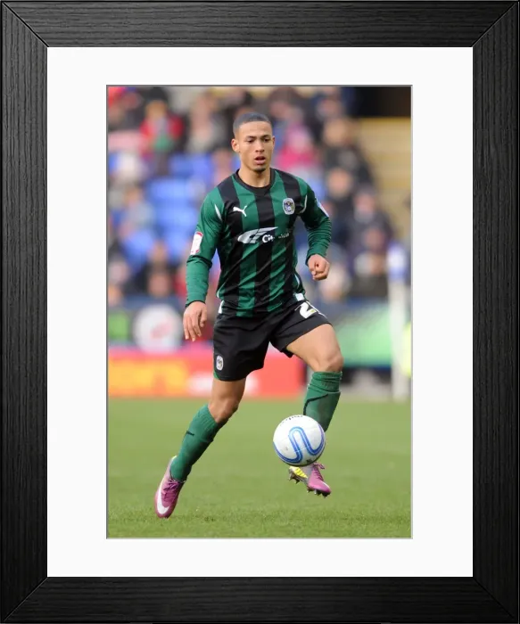 Framed Print : Jordan Clarke in Action: Coventry City vs. Reading (2012) Framed Print : Jordan Clarke in Action: Coventry City vs. Reading (2012)