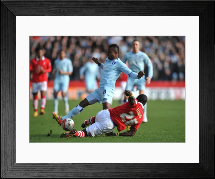 Framed Print : npower Football League Championship - Nottingham Forest v Coventry City - City Ground Framed Print : npower Football League Championship - Nottingham Forest v Coventry City - City Ground