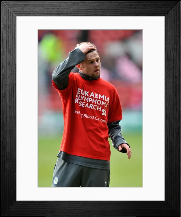 Framed Print : Champion Leader Oliver Norwood at Coventry City's Npower Championship Battle: City Ground Showdown vs. Nottingham Forest (February 18, 2012) Framed Print : Champion Leader Oliver Norwood at Coventry City's Npower Championship Battle: City Ground Showdown vs. Nottingham Forest (February 18, 2012)