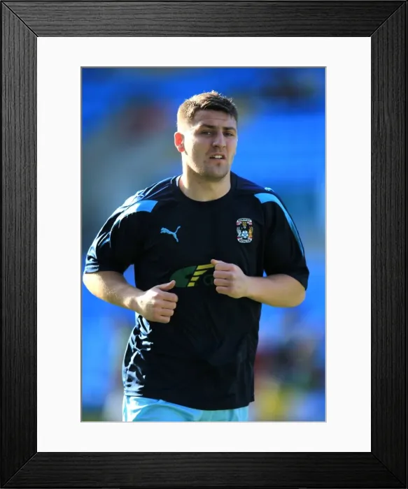 Framed Print : Gary Deegan in Action for Coventry City Against Barnsley (25-02-2012, Ricoh Arena) Framed Print : Gary Deegan in Action for Coventry City Against Barnsley (25-02-2012, Ricoh Arena)